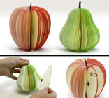 I quadernetti per i appunti personali svegli, abitudine di forma della frutta 3D hanno personalizzato i blocchi note