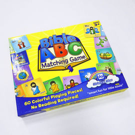 Set di attività magnetica personalizzato Carte didattiche per bambini Gioco di apprendimento di memorandum di abbinamento