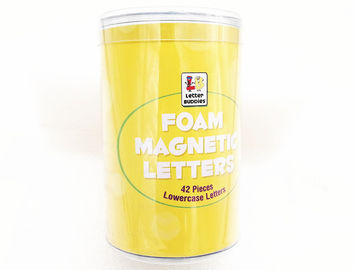 Lettere e numeri magnetici in plastica personalizzati in diversi colori per scopi educativi