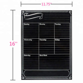 16' x 11,75' Magnetico Calendario frigorifero Magnetico Cancellare a secco Calendario murario frigorifero Memorandum Pad