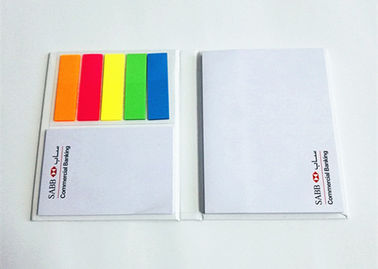 Strisce colorate e cartelloni in copertina rigida Le sue note personalizzate note adesive con Big Memo Pad e Small Memo Pad