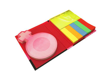 Note adesive portatili su misura materiale cartaceo senza legno Post It Pad Sticky Note Tabs Divider