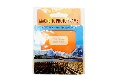 Disegno personalizzato Flessibile fotogramma magnetico per frigorifero 4 colori stampa Magnete frigorifero personalizzato