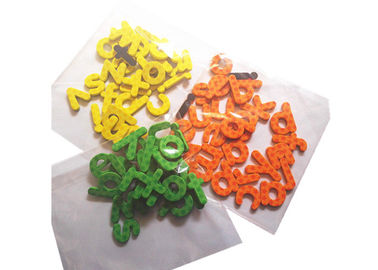 Alfabeti e numeri magnetici in schiuma EVA atossica, spessore 5 mm, confezione sfusa/personalizzata