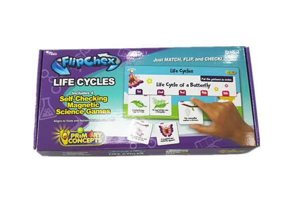 Disegno esclusivo Preschool Early Learning Set frigorifero Magnetic Activity Game Kit Con Gift Box Imballaggio per bambini bambini