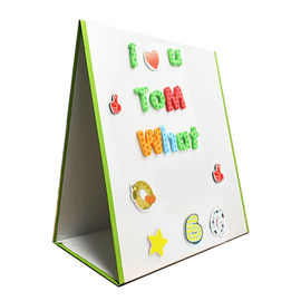 Lavagna magnetica cancellabile a secco per bambini per l'apprendimento sul tavolo, con dimensioni e materiali personalizzabili