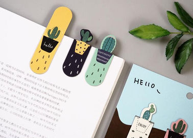 Magneti a taglio a stampaggio personalizzati Eco-friendly Magneti personalizzati Segnalibri Magnetici Mini Carini Segnalibri Magnetici