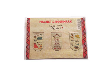 Magneti a taglio a stampaggio personalizzati Eco-friendly Magneti personalizzati Segnalibri Magnetici Mini Carini Segnalibri Magnetici