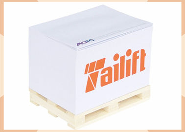 Stampa laterale personale promozionale dei quadernetti per i appunti con il pallet di legno