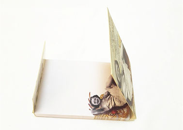 Disegno personalizzato Memorandum pad personalizzati con stampa offset CMYK e stampa laterale