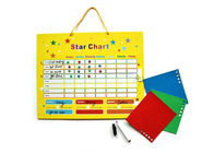 16&quot;x12&quot; Magnetic Whiteboard Chore Reward Chart w/Dry Erase per 3 bambini