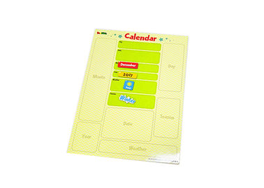 Calendario di cancellazione a secco per frigorifero 11' x 8' NO macchie