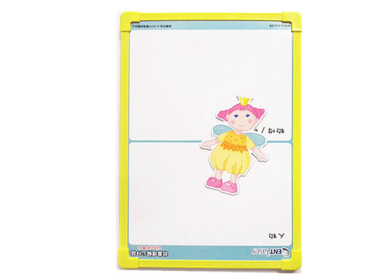 11' x 9,5' Magnetic dry erase whiteboard con bordo e corda di plastica per bambini e ufficio