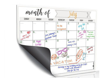 4C Stampa Magnetica Tavola di cancellazione a secco Magnetica Pianificatore, To Do List, Note, To Buy List, Grocery List