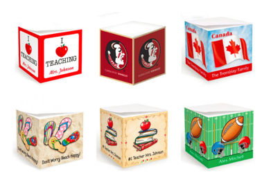Stampa di blocchi memo personalizzati su 4 lati con pallet in legno Carta senza legno 80 gsm Tempi di consegna rapidi e OEM/ODM disponibili