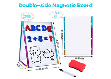 Lavagna magnetica cancellabile a secco per bambini per l'apprendimento sul tavolo, con dimensioni e materiali personalizzabili