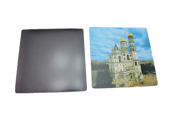 Magnete per frigorifero in carta colorata CMYK personalizzato con cartone di schiuma EVA e magnete flessibile per regali e decorazioni del frigorifero