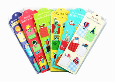 Magnetic Bookmarks personalizzati Magnetic Clips per frigoriferi personalizzati per cartacei scolastici e di ufficio