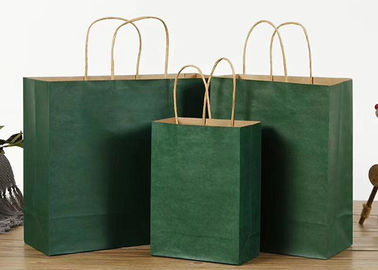 Borsa di carta pieghevole rivestita su misura per regalo di lusso Borsa da shopping in carta con maniglia a corda