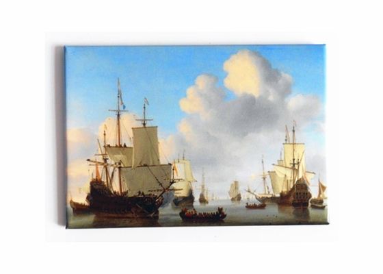 Disegno su misura Souvenir di viaggio 78 X 54mm Magnete frigorifero in latta Magneti frigorifero souvenir
