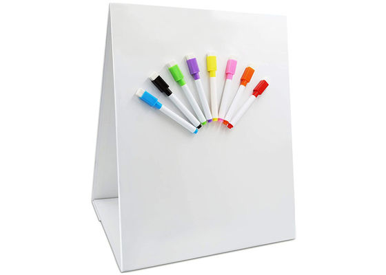 Lavagna magnetica cancellabile a secco per bambini per l'apprendimento sul tavolo, con dimensioni e materiali personalizzabili