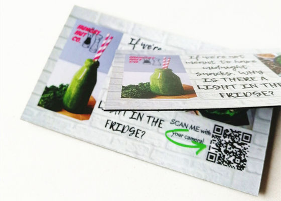 Carta di nome di carta magnetica personale dell'autoadesivo del magnete del frigorifero del biglietto da visita 55MM per annunciare