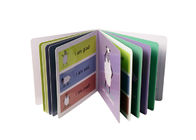 Stampa di Boardbook dei bambini di colore pieno di servizio di stampa del libro dello SGS con gli angoli rotondi