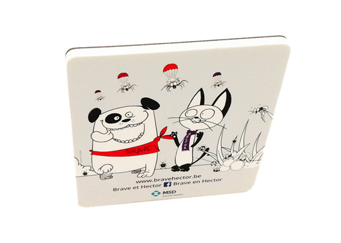 Magnete per frigorifero in carta colorata CMYK personalizzato con cartone di schiuma EVA e magnete flessibile per regali e decorazioni del frigorifero